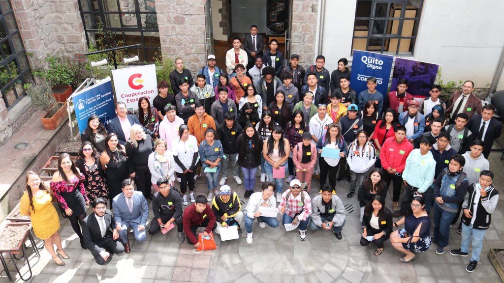 60 jóvenes se capacitan en el Proyecto Escuela Taller Quito