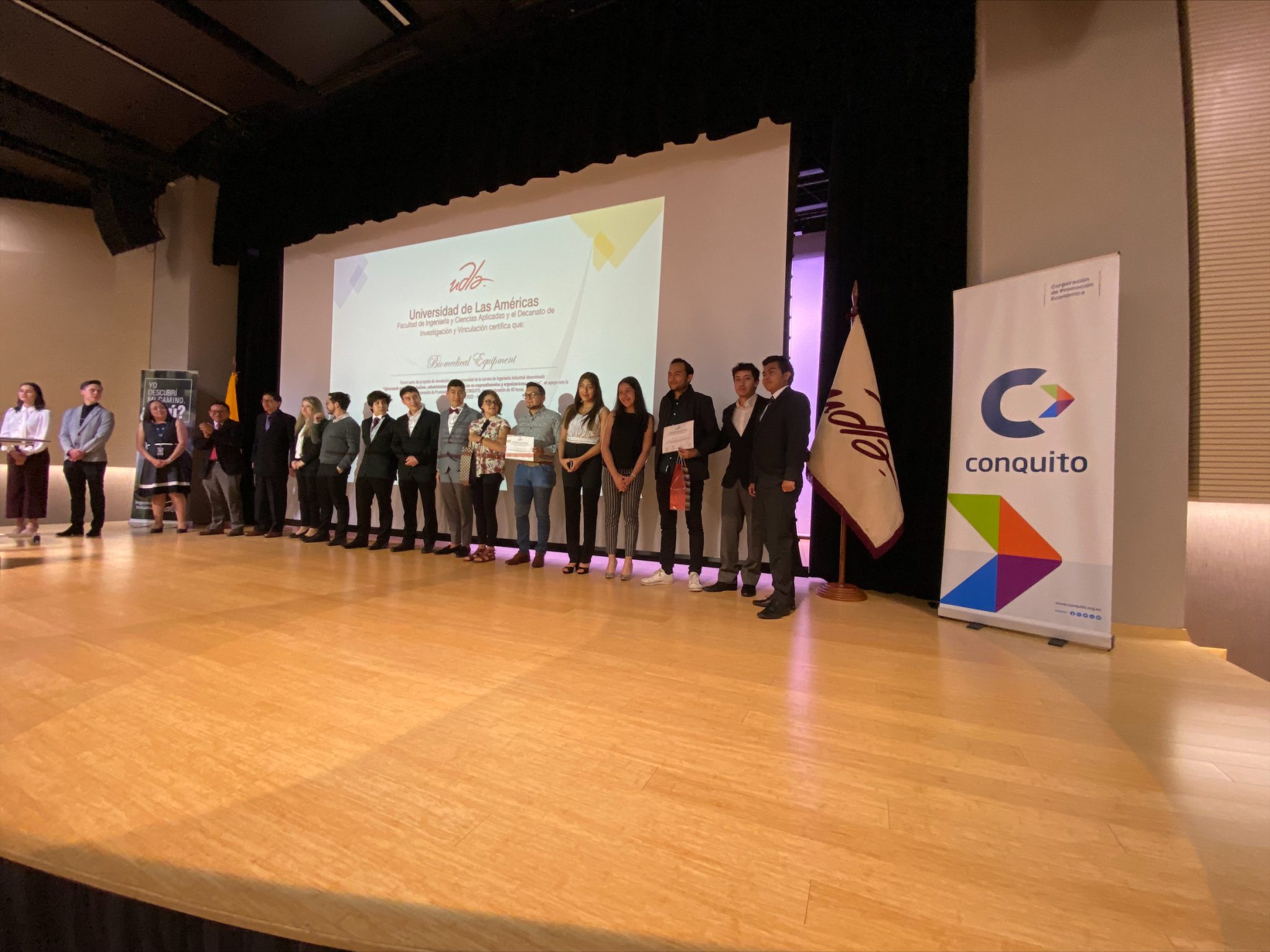 Estudiantes de la UDLA y emprendedores culminan proceso de optimización