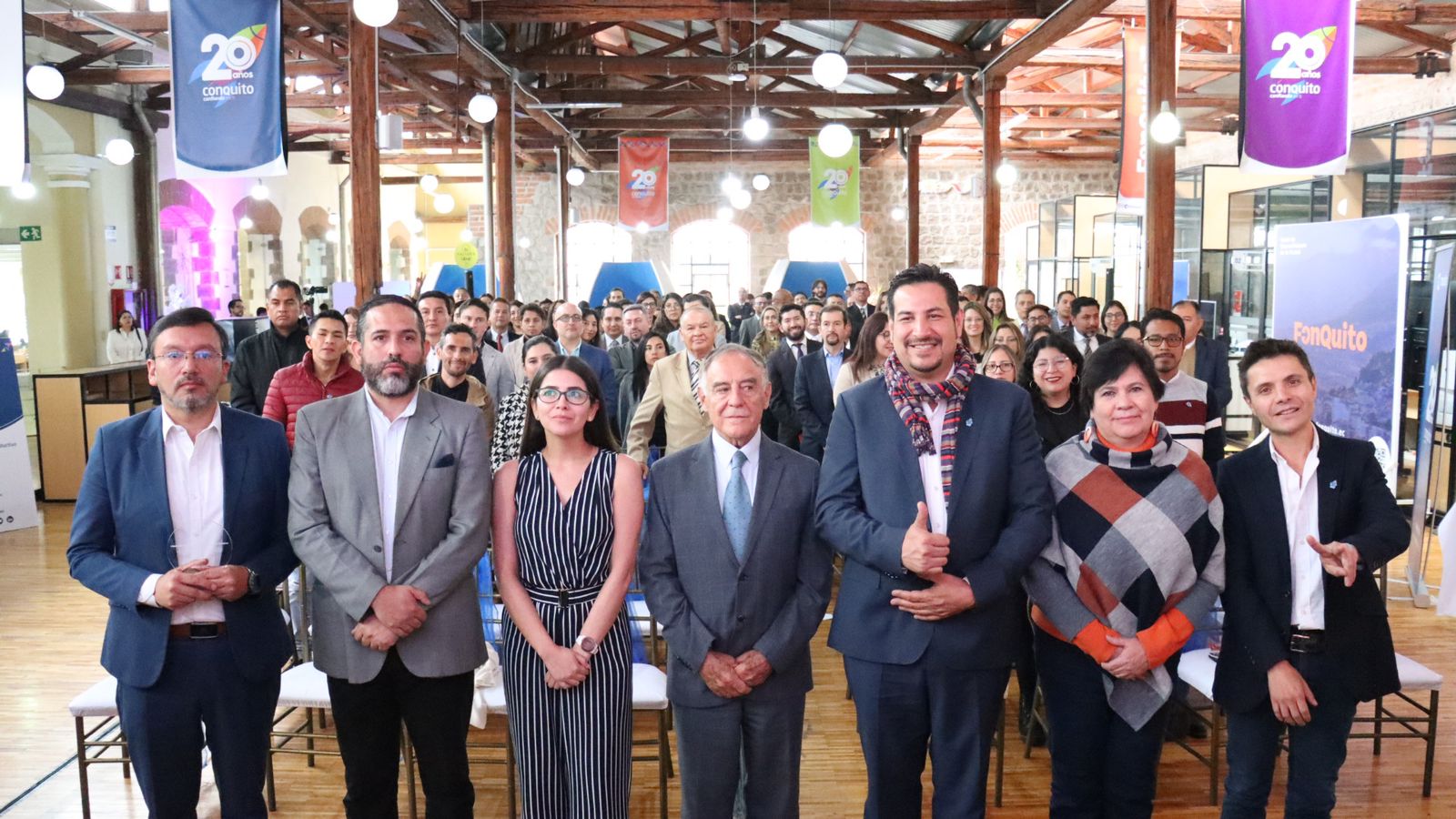 Autoridades aniversario ConQuito